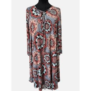 Honeyme Retro flower dress in Large